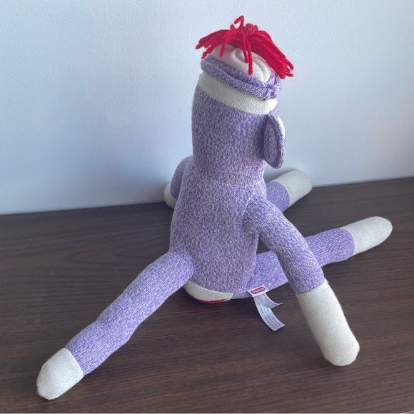 Purple Schylling Sock Monkey - Picture 5 of 7
